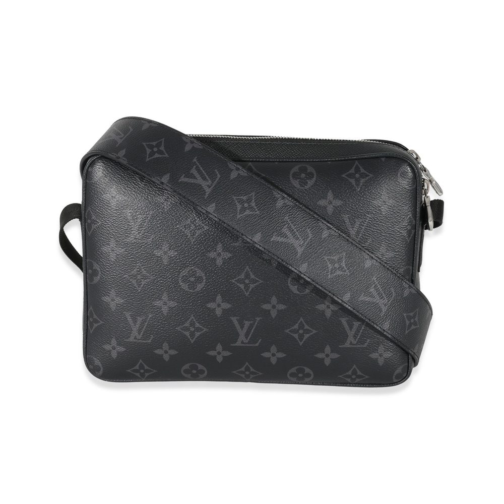 Louis Vuitton Black Taiga Monogram Eclipse Canvas… - image 3